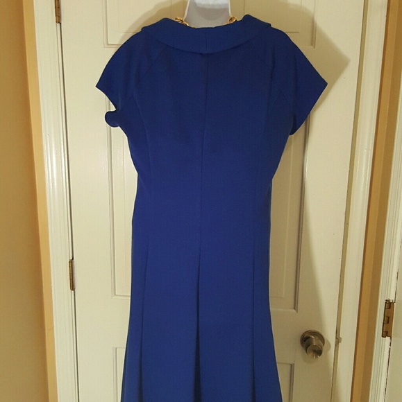Coldwater Creek Beautiful Blue dress size 16 - Picture 4 of 8